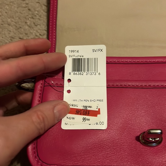 Coach crossbody/clutch NWT - Picture 5 of 5